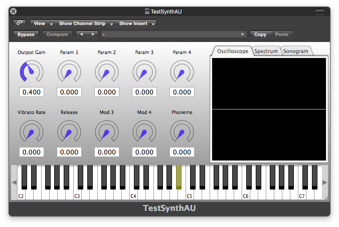 Synth GUI